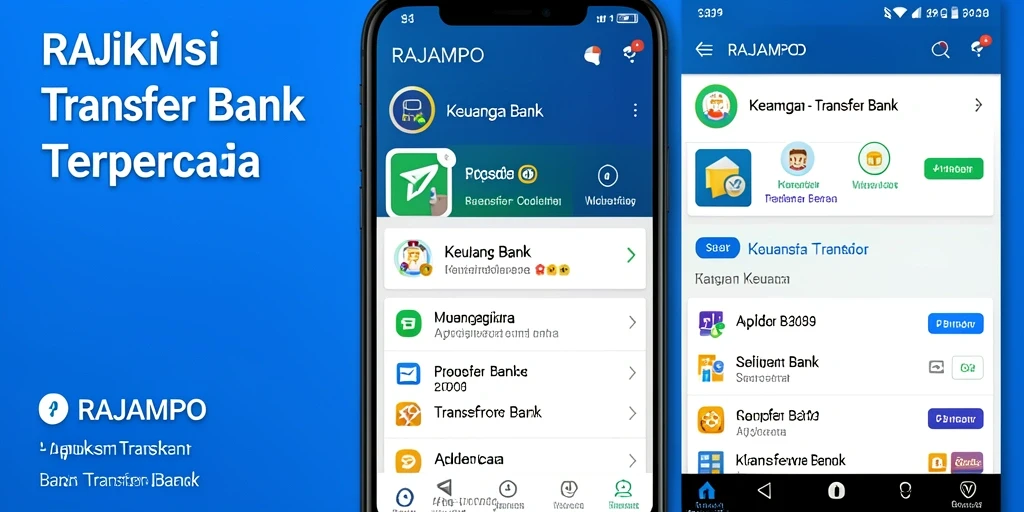 Tampilan antarmuka pengguna RAJAMPO yang sederhana dan fungsional.