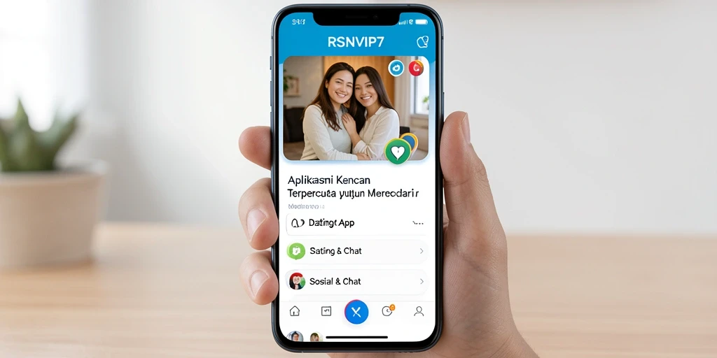 Tampilan antarmuka RSNVIP7 yang menarik dan mudah digunakan.