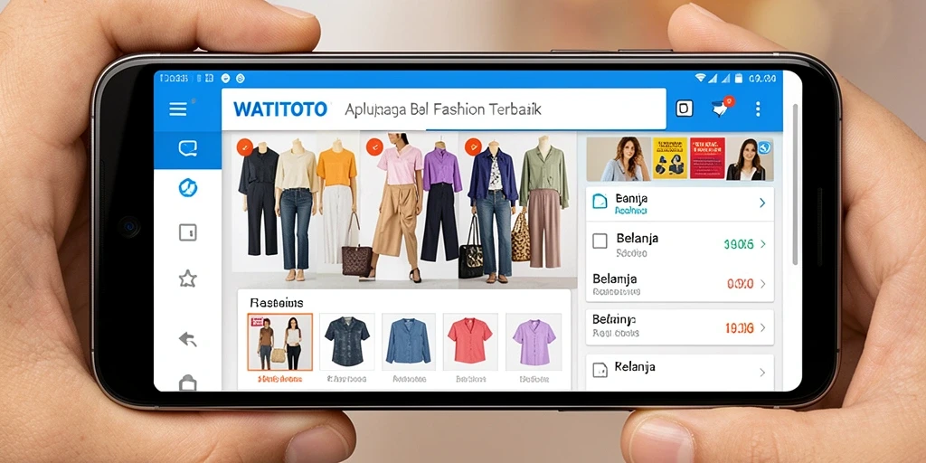 Tampilan antarmuka utama WATITOTO yang menarik dan fungsional.